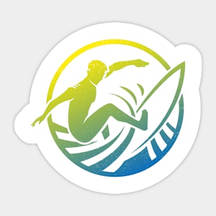 Surf life Sticker